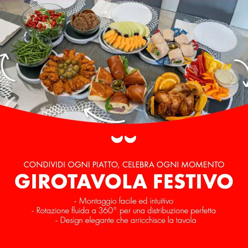 Giro Tavola Elegance Rotante