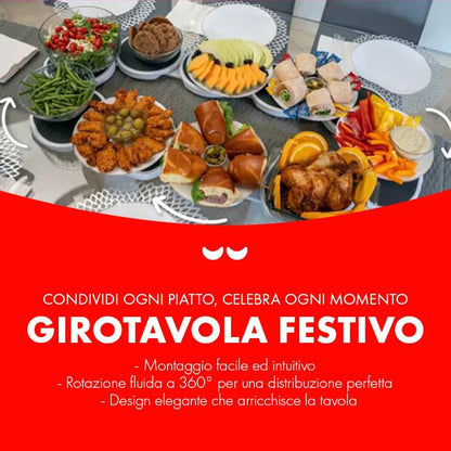 Giro Tavola Elegance Rotante